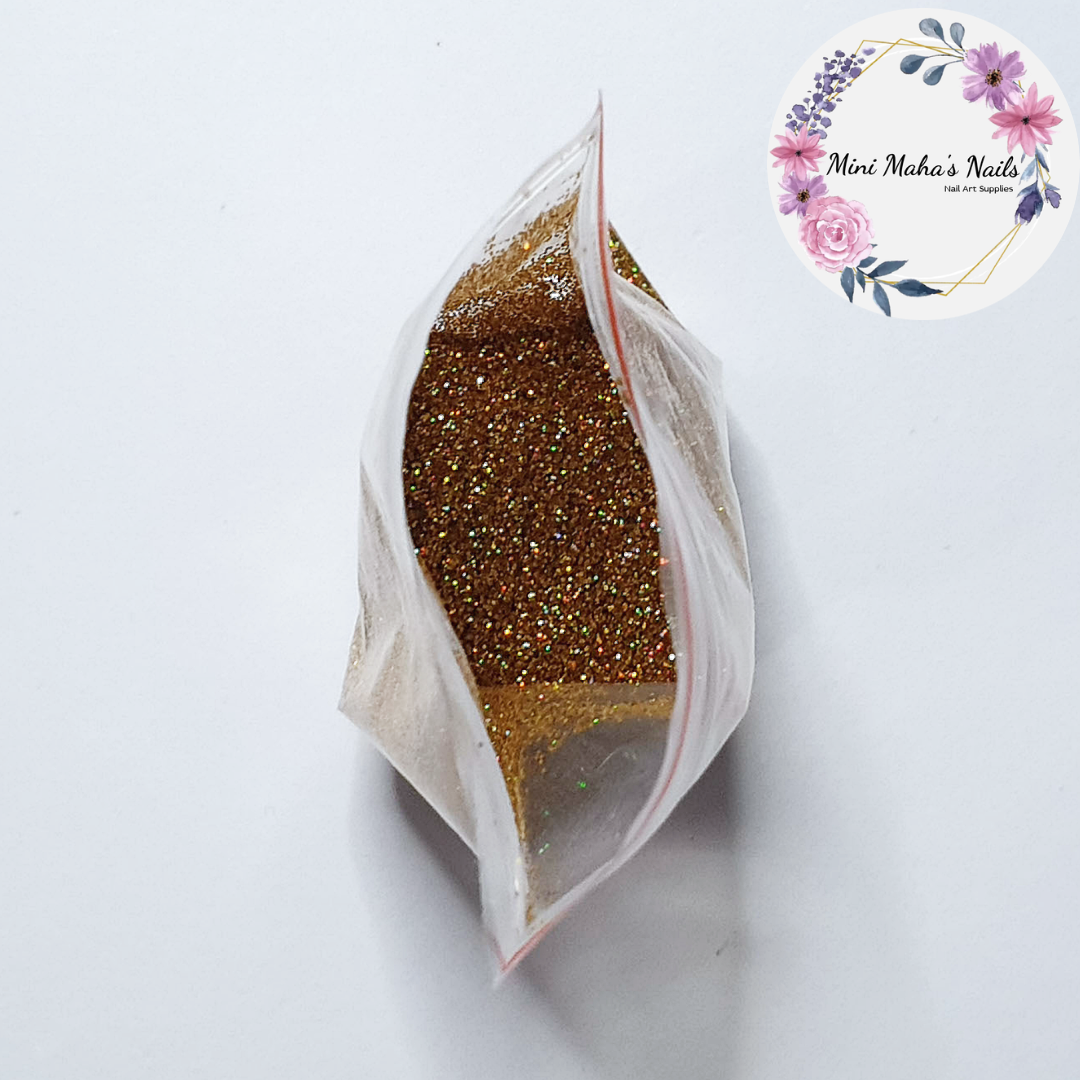 1 Bag Gold Holographic Glitter