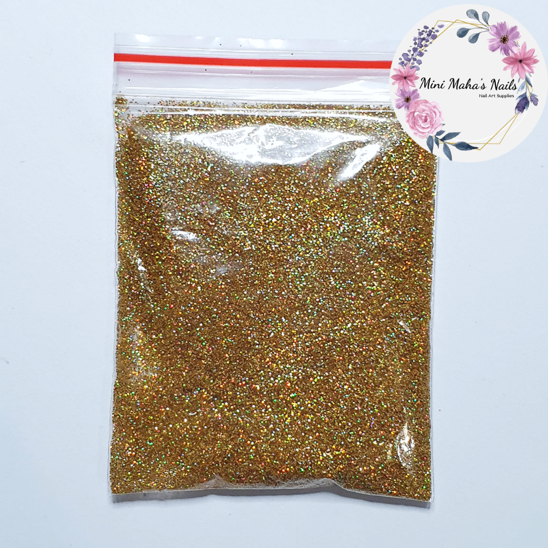 1 Bag Gold Holographic Glitter