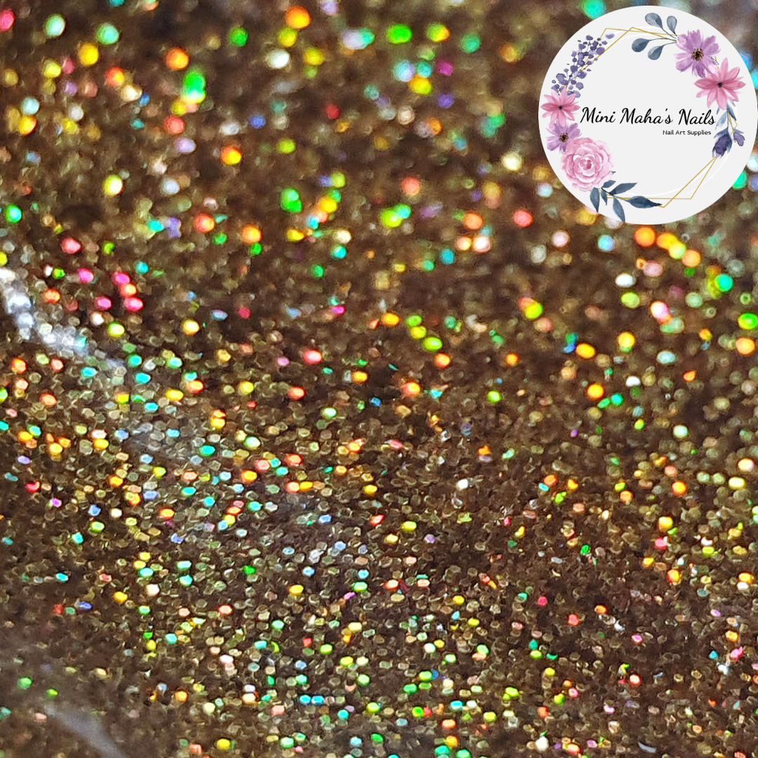 1 Bag Gold Holographic Glitter