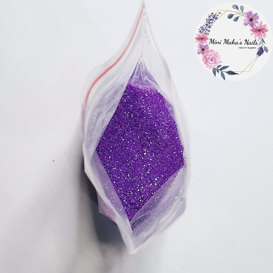 Purple Iridescent Laser Glitter