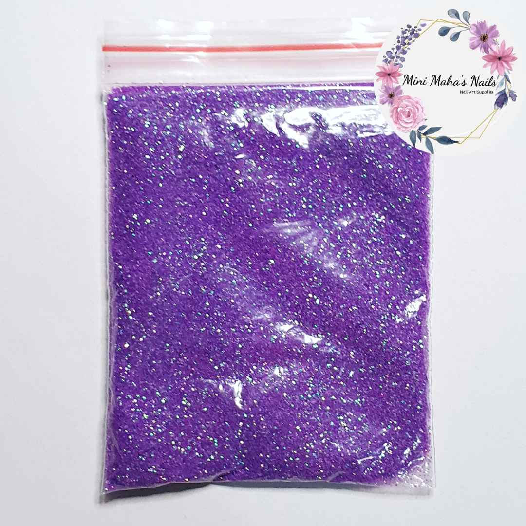 Purple Iridescent Laser Glitter