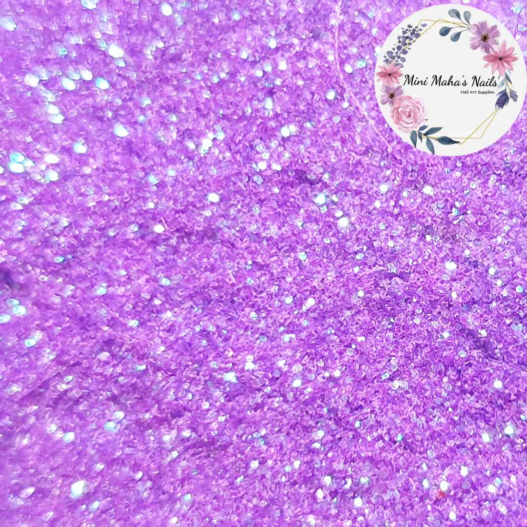 Purple Iridescent Laser Glitter