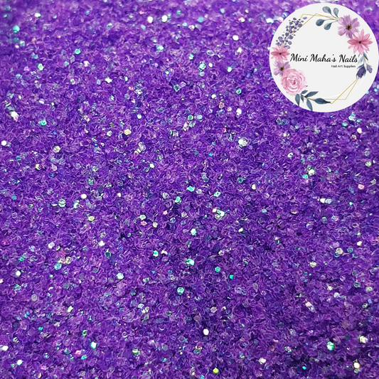 Purple Iridescent Laser Glitter