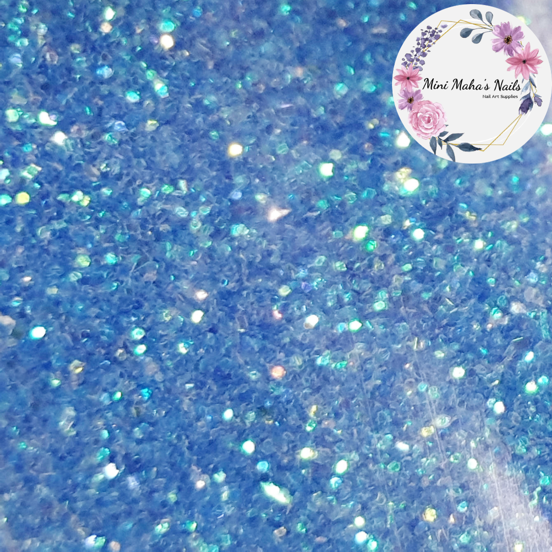 1 Bag Light Blue Iridescent Glitter