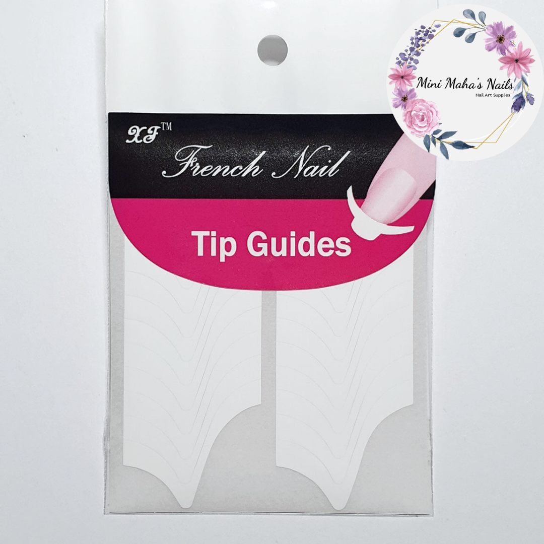 1 Pack of 30 Abstract French Tip Guides