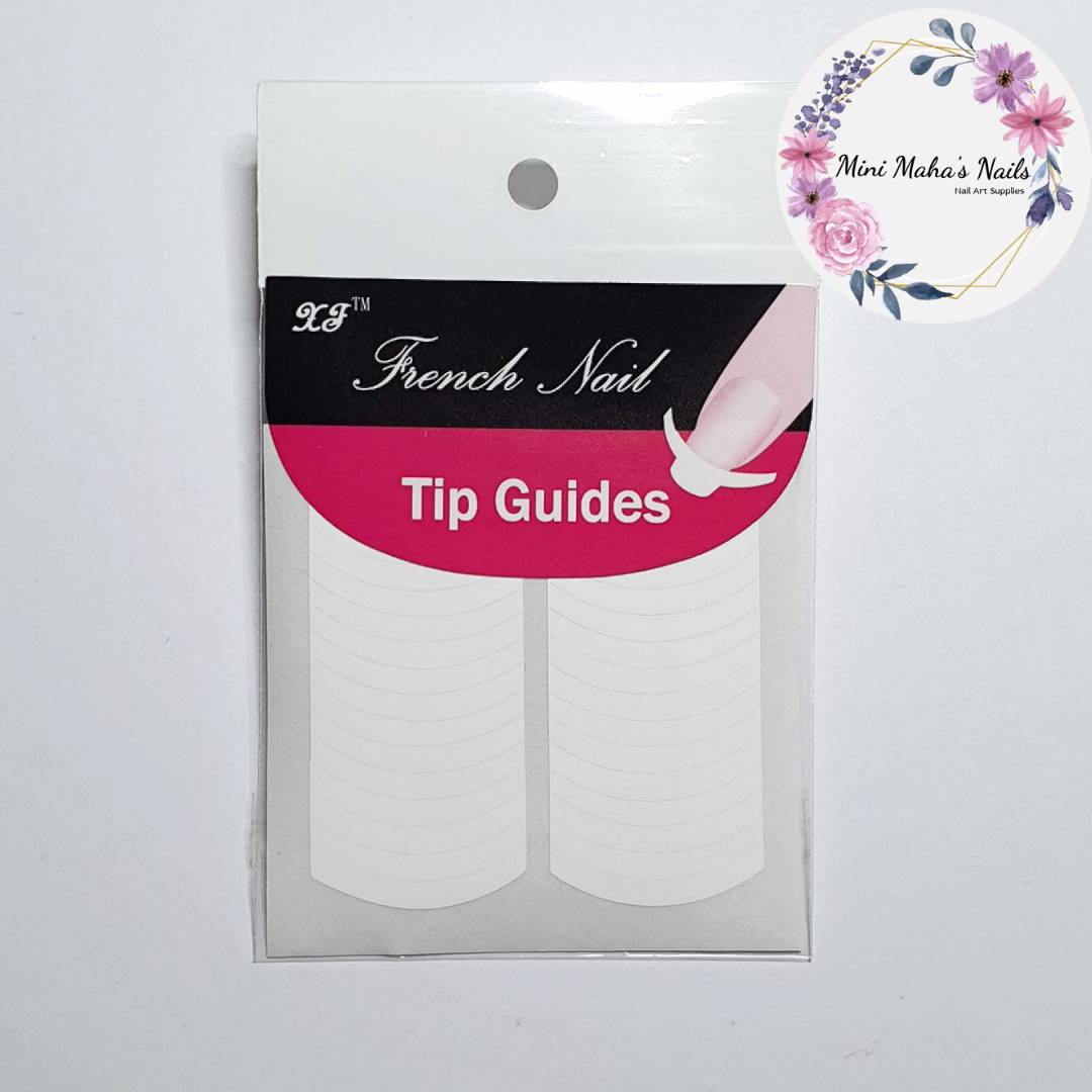 1 Pack 30 French Tip Guide Stickers