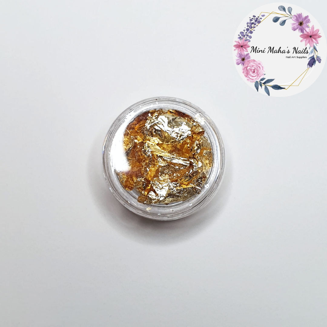 Gold Leaf Foil Flakes