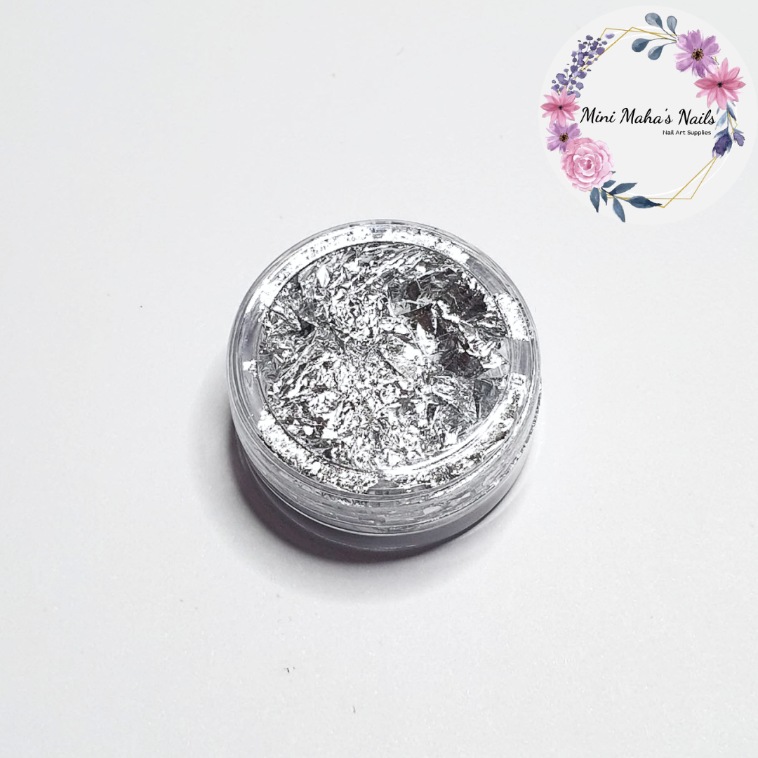 1 Piece Silver Leaf Foil Flakes